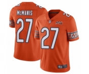 Youth Chicago Bears #27 Sherrick McManis Orange Alternate 100th Season Limited Football Jersey
