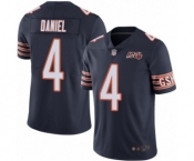 Youth Chicago Bears #4 Chase Daniel Navy Blue Team Color 100th Season Limited Football Jersey