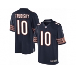 Youth Nike Chicago Bears #10 Mitchell Trubisky Limited Navy Blue Team Color NFL Jersey