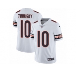 Youth Nike Chicago Bears #10 Mitchell Trubisky Vapor Untouchable Limited White NFL Jersey