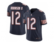 Youth Nike Chicago Bears #12 Allen Robinson II Navy Blue Team Color Stitched NFL Vapor Untouchable Limited Jersey