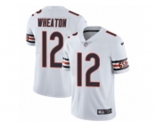 Youth Nike Chicago Bears #12 Markus Wheaton Vapor Untouchable Limited White NFL Jersey