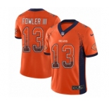 Youth Nike Chicago Bears #13 Bennie Fowler III Limited Orange Rush Drift Fashion NFL Jersey