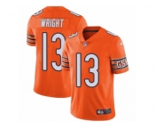 Youth Nike Chicago Bears #13 Kendall Wright Vapor Untouchable Limited Orange Rush NFL Jersey