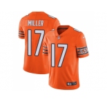 Youth Nike Chicago Bears #17 Anthony Miller Orange Stitched NFL Limited Rush Jersey
