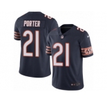 Youth Nike Chicago Bears #21 Tracy Porter Limited Navy Blue Rush NFL Jersey
