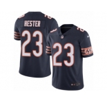 Youth Nike Chicago Bears #23 Devin Hester Limited Navy Blue Rush NFL Jersey