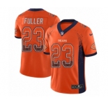 Youth Nike Chicago Bears #23 Kyle Fuller Limited Orange Rush Drift Fashion NFL Jersey
