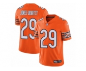 Youth Nike Chicago Bears #29 Harold Jones-Quartey Vapor Untouchable Limited Orange Rush NFL Jersey