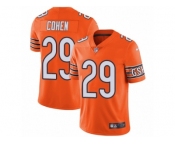 Youth Nike Chicago Bears #29 Tarik Cohen Vapor Untouchable Limited Orange Rush NFL Jersey