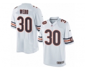 Youth Nike Chicago Bears #30 B.W. Webb Limited White NFL Jersey