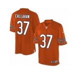 Youth Nike Chicago Bears #37 Bryce Callahan Limited Orange Alternate NFL Jersey