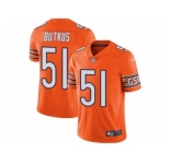 Youth Nike Chicago Bears #51 Dick Butkus Vapor Untouchable Limited Orange Rush NFL Jersey