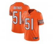 Youth Nike Chicago Bears #51 Dick Butkus Vapor Untouchable Limited Orange Rush NFL Jersey