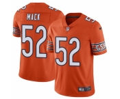 Youth Nike Chicago Bears #52 Khalil Mack Orange Alternate Vapor Untouchable Limited Player NFL Jersey