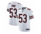 Youth Nike Chicago Bears #53 John Timu White Vapor Untouchable Limited Player NFL Jersey