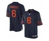 Youth Nike Chicago Bears #6 Mark Sanchez Limited Navy Blue 1940s Throwback Alternate NFL Jersey