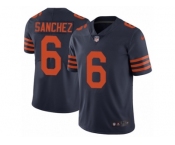 Youth Nike Chicago Bears #6 Mark Sanchez Vapor Untouchable Limited Navy Blue 1940s Throwback Alternate NFL Jersey