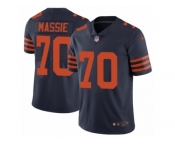 Youth Nike Chicago Bears #70 Bobby Massie Vapor Untouchable Limited Navy Blue 1940s Throwback Alternate NFL Jersey