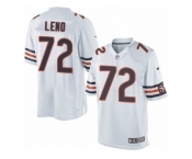 Youth Nike Chicago Bears #72 Charles Leno Limited White NFL Jersey