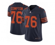 Youth Nike Chicago Bears #76 Tom Compton Navy Blue Alternate Vapor Untouchable Limited Player NFL Jersey