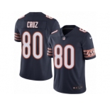 Youth Nike Chicago Bears #80 Victor Cruz Navy Blue Team Color Vapor Untouchable Limited Player NFL Jersey