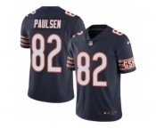 Youth Nike Chicago Bears #82 Logan Paulsen Limited Navy Blue Rush NFL Jersey