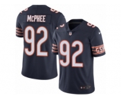 Youth Nike Chicago Bears #92 Pernell McPhee Limited Navy Blue Rush NFL Jersey