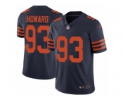 Youth Nike Chicago Bears #93 Jaye Howard Vapor Untouchable Limited Navy Blue 1940s Throwback Alternate NFL Jersey