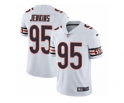 Youth Nike Chicago Bears #95 John Jenkins Vapor Untouchable Limited White NFL Jersey
