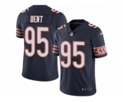Youth Nike Chicago Bears #95 Richard Dent Limited Navy Blue Rush NFL Jersey