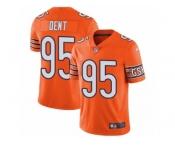 Youth Nike Chicago Bears #95 Richard Dent Vapor Untouchable Limited Orange Rush NFL Jersey