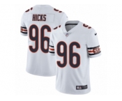 Youth Nike Chicago Bears #96 Akiem Hicks Vapor Untouchable Limited White NFL Jersey
