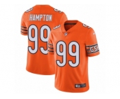 Youth Nike Chicago Bears #99 Dan Hampton Vapor Untouchable Limited Orange Rush NFL Jersey