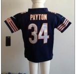 nike kids nfl jerseys chicago bears #34 payton blue[nike]