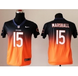 nike youth nfl jerseys chicago bears #15 brandon marshall blue-orange[nike drift fashion][second version]