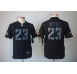 nike youth nfl jerseys chicago bears #23 hester black[nike impact limited]