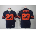 nike youth nfl jerseys chicago bears #23 hester blue[nike limited orange number]