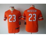 nike youth nfl jerseys chicago bears #23 hester blue[nike limited]