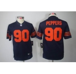nike youth nfl jerseys chicago bears #90 peppers blue[nike limited orange number]
