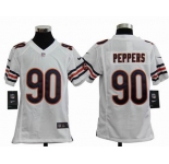 nike youth nfl jerseys chicago bears #90 peppers white[nike]
