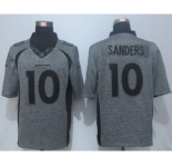 nike nfl jerseys denver broncos #10 sanders gray[game][sanders]