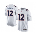 nike nfl jerseys denver broncos #12 caldwell white[new game][caldwell]