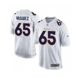 nike nfl jerseys denver broncos #65 vasquez white[new game][vasquez]