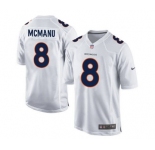 nike nfl jerseys denver broncos #8 mcmanu white[new game]