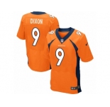 Men's Nike Denver Broncos #9 Riley Dixon Elite Orange Team Color NFL Jersey