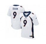 Men's Nike Denver Broncos #9 Riley Dixon Elite White NFL Jersey