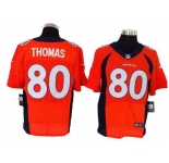 nike nfl jerseys denver broncos #80 thomas orange[new Elite]