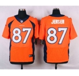 nike nfl jerseys denver broncos #87 jensen orange[new Elite][jensen]