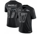 Men's Denver Broncos #17 Jaylen Waddle Black 2026 F.U.S.E. Salute to Service Limited Stitched Football Stitched Jersey